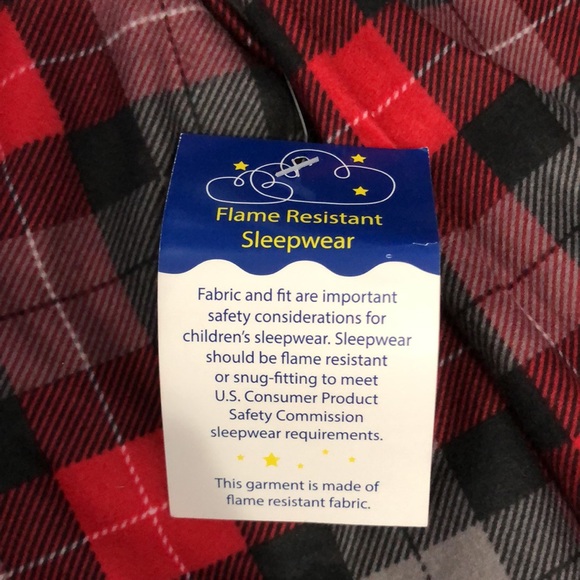 NWT toddler plaid PJ set - Picture 4 of 4